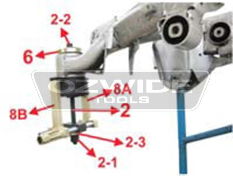 thumbnail image 2 of Neilsen CT3875 BMW X5 Rear Sub Frame Bush Removal Tool – E53 1999-2007 2 of 3