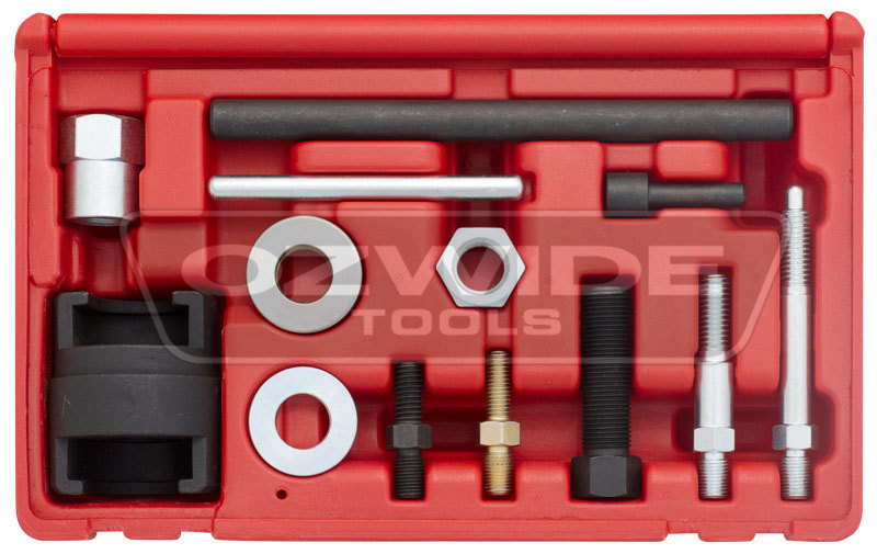 Hromee Power Steering Pump Pulley Puller and Installer Remover Tool Set for GM 