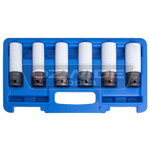 Impact Wheel Nut Socket Set - 6 Piece