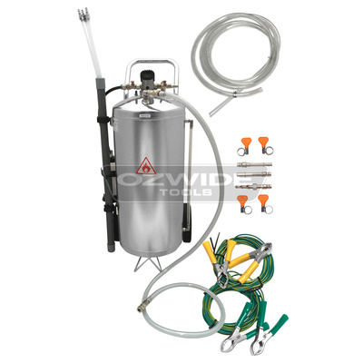 Pneumatic Fuel Extractor - Petrol / Diesel / W Barb Hose Connectors 