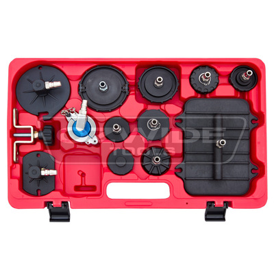 Brake Master Cylinder Pressure Bleeding Adaptor Kit (12 Piece)