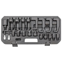 Diesel Injector Puller Adapter Master Kit - 21 Piece 