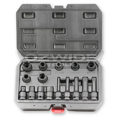 16pc Euro Brake Calliper Socket Set