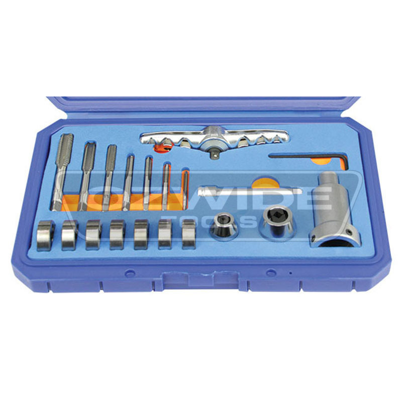 Ratcheting Tap and Die Set - 20 Piece (M3 - M12)