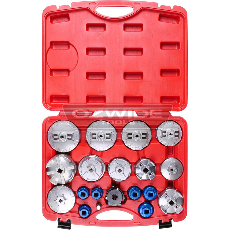 Oil Filter Cup Set 19pc Alloy Pressed