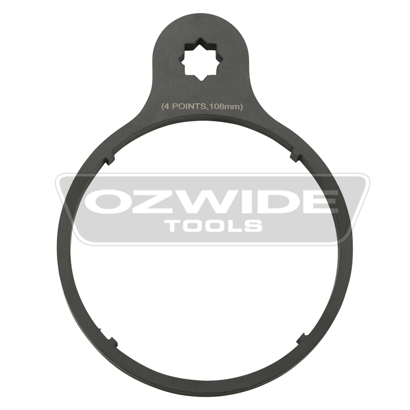 Hino N04C Diesel Fuel Filter Wrench 108mm x 4 Point