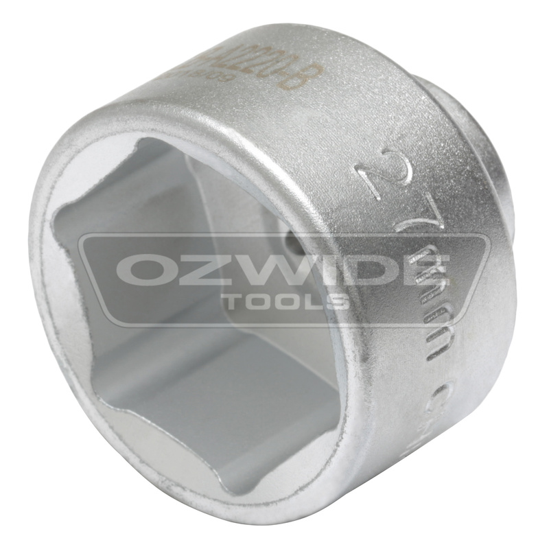 27mm Shallow Oil Filter Socket 