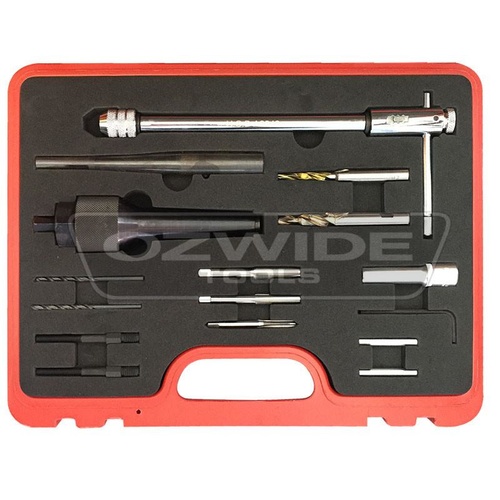 Universal Glow Plug Drilling and Removal Tool - M8 / M10