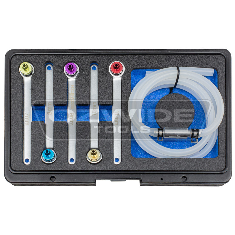 Brake Caliper Bleeding Wrench Kit 6 Piece