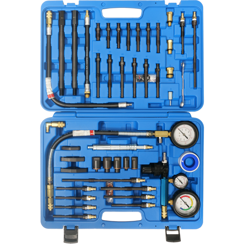 Petrol & Diesel Engine Compression & Leak Tester Kit